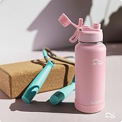 Swigina [2-IN-1 LID] Insulated Water Bottle with