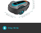 Gardena SILENO City 250 Robotic Lawn Mower for 250m² Lawns UK Version view 2