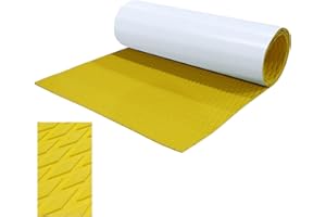 Universal Non-Slip Traction Pad 47.2"x21.6" DIY Deck Grip Mat, EVA Foam Boat Flooring Sheet, Applies for Kayak, Surfboard, Sk