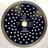 Whirlwind USA LGPC 7 in. Stone Cutting Premium Turbo Continuous Rim Diamond Blades for granite (Factory Direct Sale) (7)