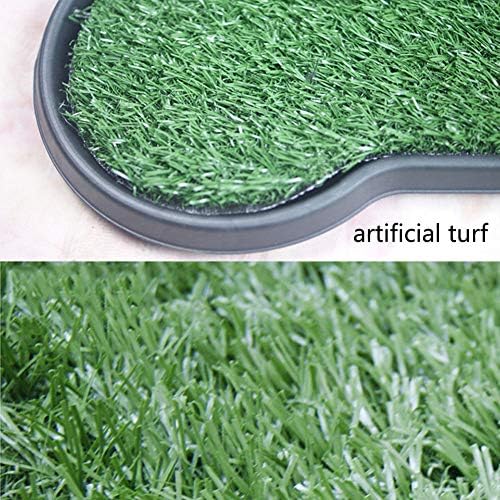 犬芝生トイレの骨の形状ポータブルトイレトレーナー快適なソフト 無味人工芝耐久性のある大容量のpp人工芝子犬ペットトレーニングマット B014g434 4 153円