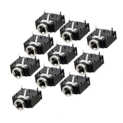 uxcell a12062600ux0366 10 Pcs 3 Pin PCB Mount
