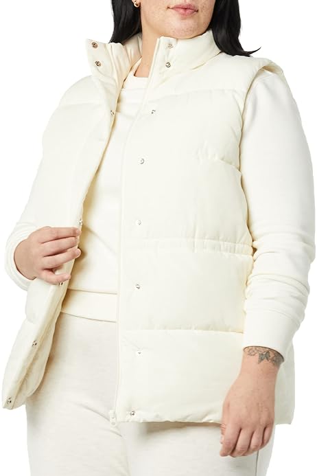 womens ivory down vest