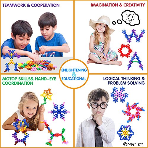 image for Building Blocks for Kids 90 Pcs,Jcobay Interlocking Solid Educational 