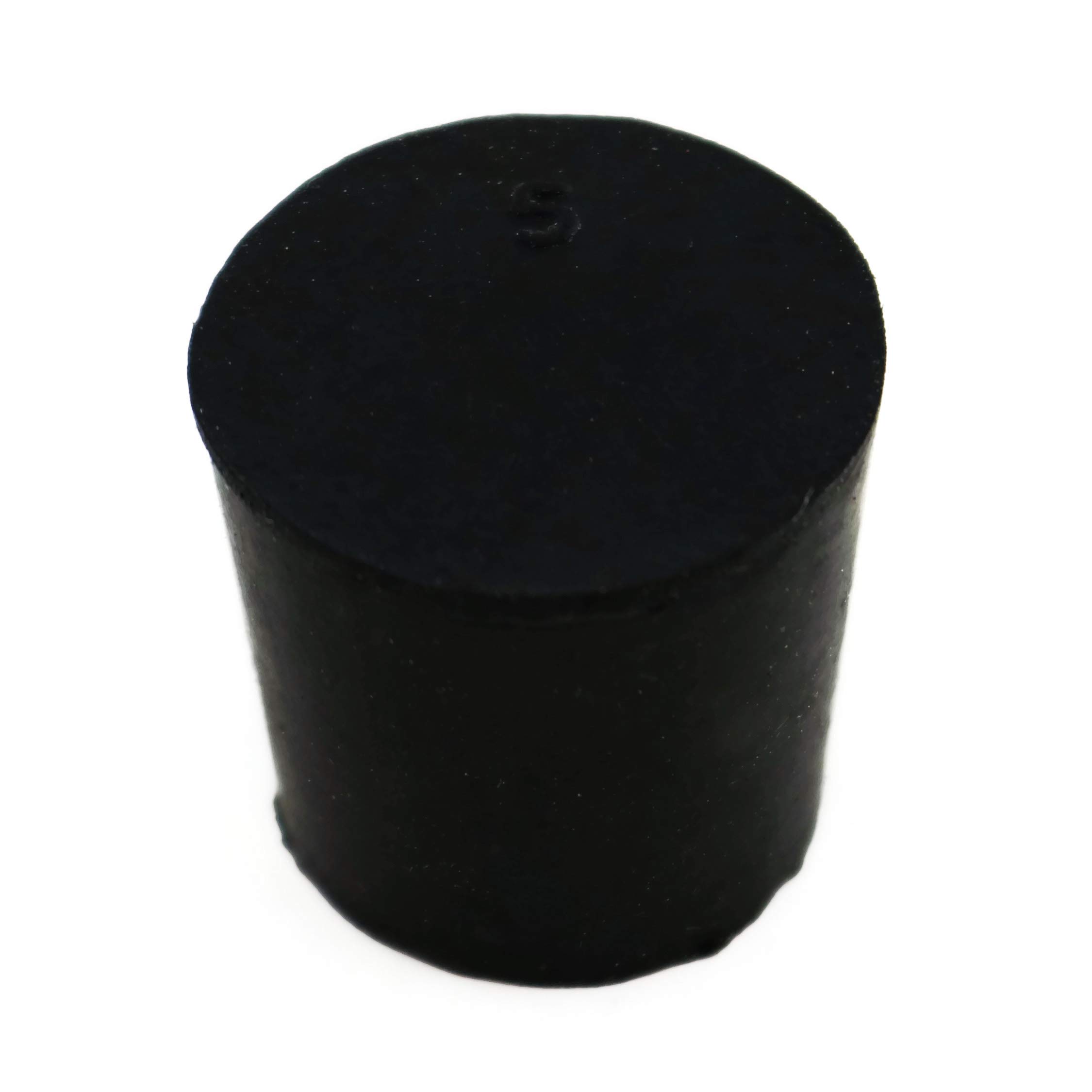 Laboratory Grade Rubber Stopper, Black SBR