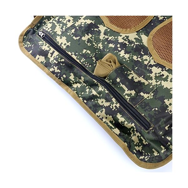 Amairne-made-Boat-Buoyancy-Aid-Sailing-Kayak-Fishing-Life-Jacket-Vest-Camouflage-D22-Green
