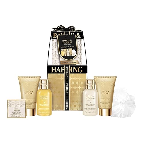 Baylis & Harding Sweet Mandarin & Grapefruit Luxury Pamper Present Gift Set (Pack of 1) - Vegan Friendly
