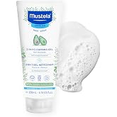 Mustela Baby 2-in-1 Cleansing Gel - Baby Body &amp; Hair Cleanser - with Natural Avocado - Biodegradable Formula &amp; Tear-Free - 6.76 fl. oz. - 1 or 2-Pack