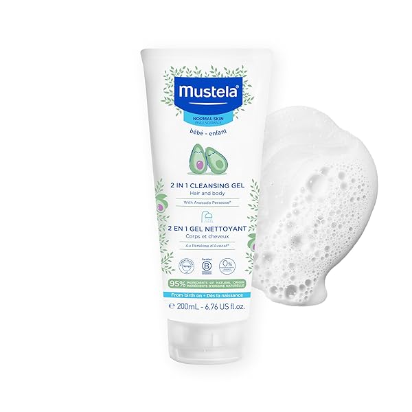 MUSTELA BABY 2-IN-1 CLEANSING GEL – BABY BODY...