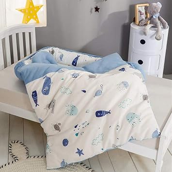 blue cot quilt