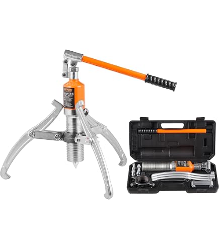thumbnail interactive-video image 1 of Posi Lock 104 5-Ton 3-Jaw Caged Puller Set – Heavy Duty Mechanical Puller 1 of 3