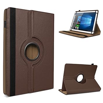 UC-Express Onda V919 Air Tablet Schutz Hülle Tasche Schutzhülle Case Cover 360° Farbauswahl, Farbe:Braun