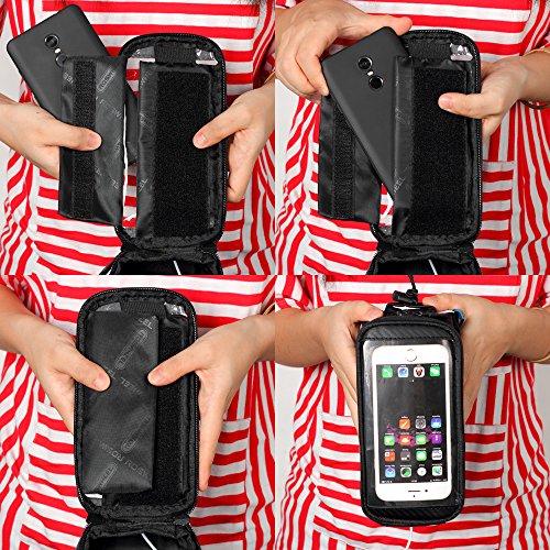 image for JOY COLORFUL Bicycle Bags Bicycle Front Tube Frame Cycling Packages 4.
