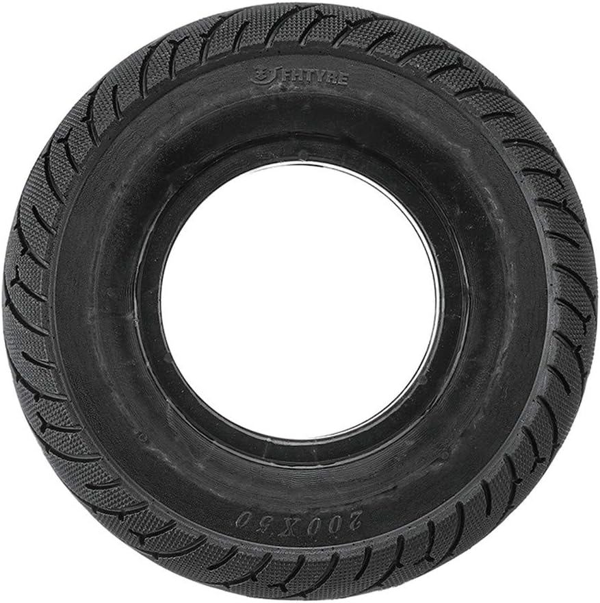C-FUNN 193X48Mm / 8"X2" Scooter Tubeless Solid Tyre No Flats Tire E100 E150 E175 E200, 8 inch