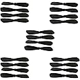 SKRNRHERY Mini Propeller for UAV Quadcopters - Nylon Center Shaft 0.8 & 1.0mm, Blade Length 46/42/37mm, AB Positive & Negative