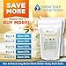 Tranquility Bath Salt 32 Ounces Epsom Salt with Natural Geranium, Chamomile, Lavender and Lemongrass Essential Oils Plus Vitamin C in BPA Free Pouch with Easy Press-Lock Seal