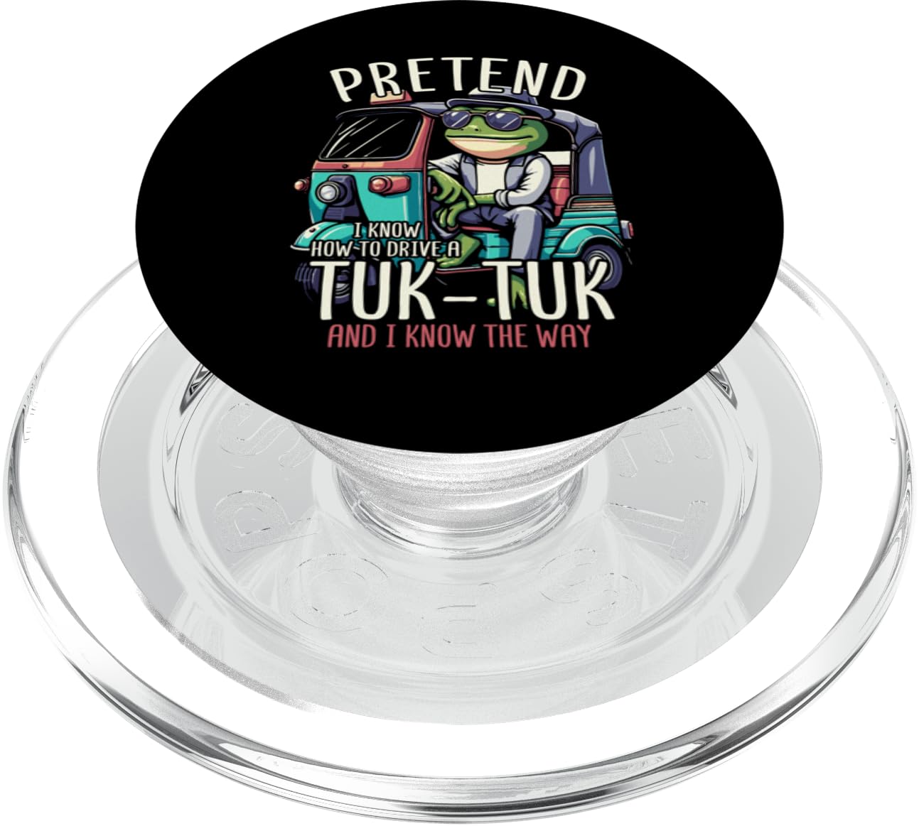 Tuktuk Frog Tuk-Tuk PopSockets PopGrip for MagSafe