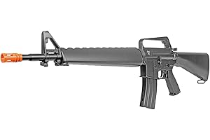 BBTac BT-M16A2 Airsoft Rifle Spring Gun| Vietnam War Full-Size Replica | Military Simulation for Collectors, Veterans & Outdoor Combat Airsoft Games