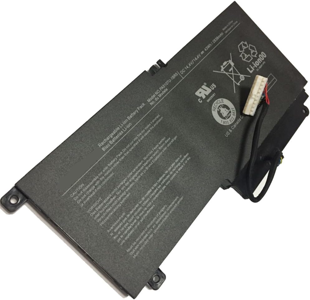 Powerforlaptop Replacement Laptop Battery for Toshiba Satellite S55-A5188 S55-A5197 S55-A5235 S55-A5236 S55-a5295 S55t-a5389 s55-a5292nr S55t-B5233 PA5107U-1BRS 4ICP9/39/65-1 PA5107U P000573240