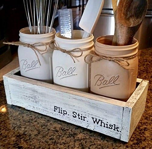 Mason Jar Utensil Holder