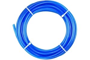 Size 1/4 Inch, 5 Meters 15 feet Length Tubing Hose Pipe for RO Water Filter System 1/4 Inch O.D.NSF Certified CCK RO Tubing(B