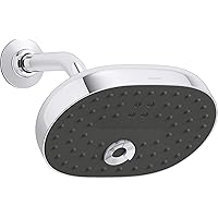 KOHLER 26290-G-CP Statement Multi-Function Showerhead, Wall-Mount, 3 ...