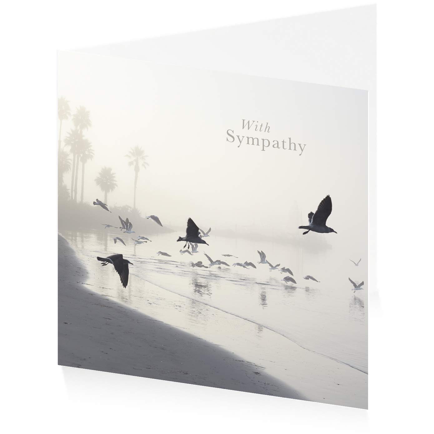 ArtPress Still Waters Sympathy Greeting Card (15 x 15 cm)