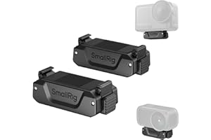 SmallRig Action 6 / Nano Magnetic Quick-Release Adapter Mount for DJI Osmo Action 6 / Osmo Nano, 2 PCS with 1/4"-20 Threaded 