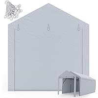 ADVANCE OUTDOOR 12x20 ft Carport Replacement Door wit…主图