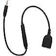 Mcbazel Surecom 3.5mm Kenwood Earpiece Adaptor for Cellphone to Walkie-Talkie