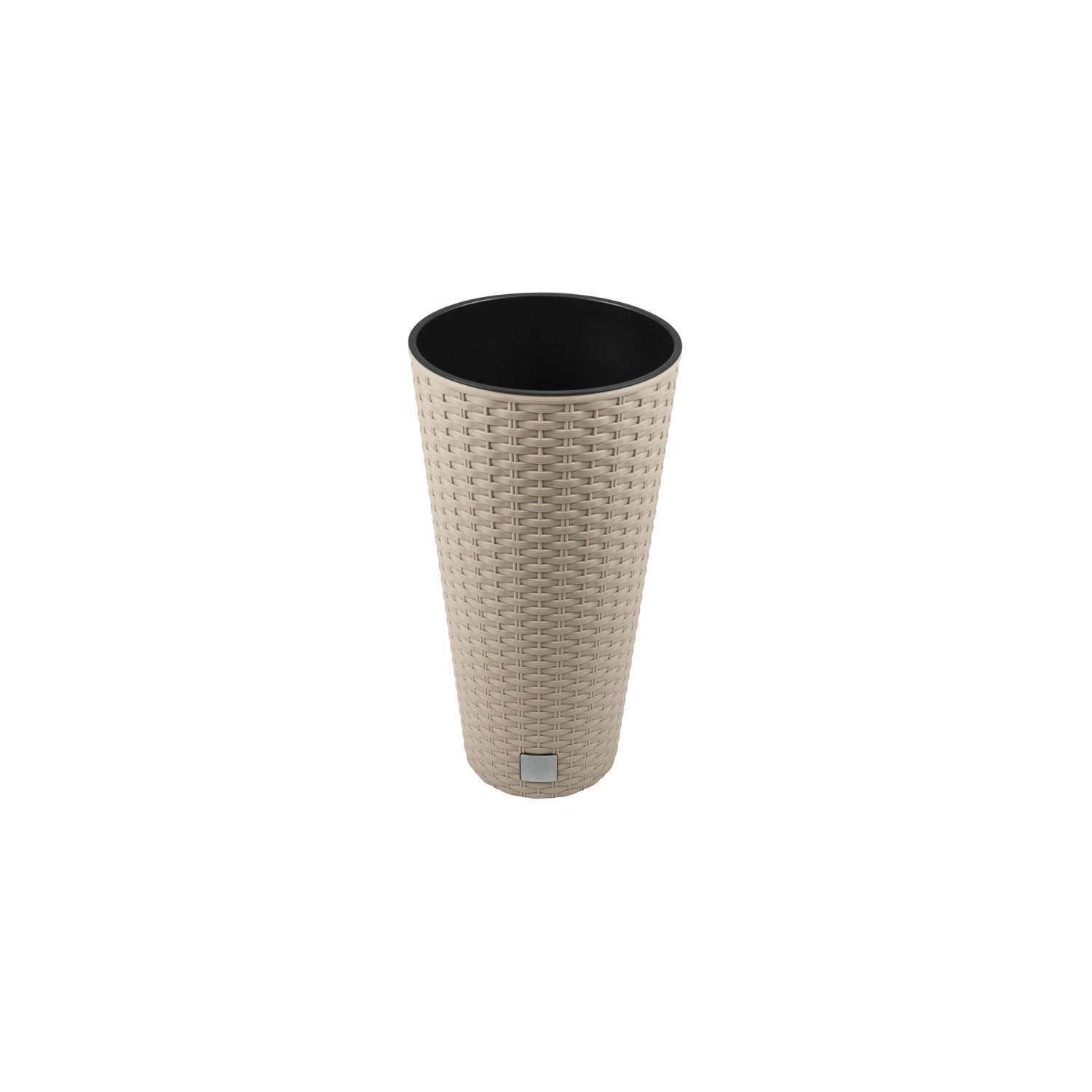 Prosper Plast DRTUS200-7529U 17 x 4.2 x 17 cm "Rato" Tubus Flowerpot - Mocca