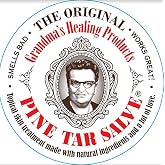 Grandma's Pine Tar Salve 2oz - an Old Fashioned Drawing Ointment. Formerly Grandma's Healing Salve