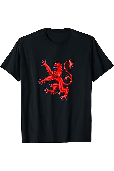 thumbnail image 2 of Scottish Lion Rampant | Scotland Saltire Gaelic Tee Brunei 2 of 13