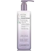 Giovanni 2chic Ultra-Shine Conditioner, 24 oz. â€“ All Hair Types, Dual Taming Complex of Tsubaki Seed Oil & White Tea, Long Lasting Vibrance, Tames Frizz & Flyaways
