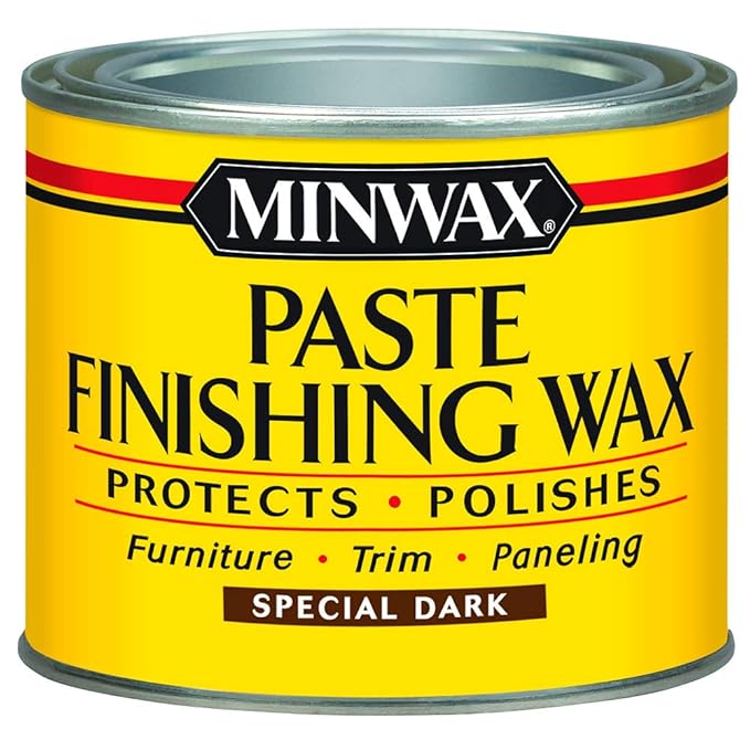 Minwax 786004444 Paste Finishing Wax, 1Pound, Special Dark Amazon.co