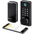 LOCKSTAR® Smart Door Lock • Keyless Entry Deadbolt Door Lock • Multiple Entry Methods – APP • Fingerprint Touch ID • Keypad Code • Card FOB • Traditional Key • Smart Home Devices