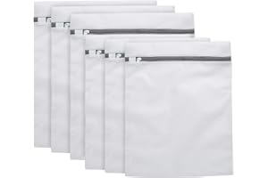Mesh Laundry Bag, 3 Extra Large and 3 Large Laundry Bags for Washing Delicates, Delicates Laundry Bag for Lingerie Socks Unde