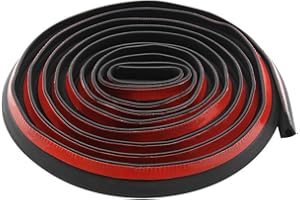 Anxingo 13ft Adhesive Universal Weather Stripping Protector for Automotive Pickup Truck Bed Tailgate Seal Kit, Car Weatherstr