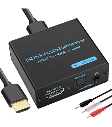 HDMI 5.1 Audio Converter Decoder DAC DTS AC3 FLAC APE 4K*2K HDMI
