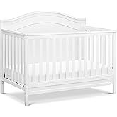 Davinci Charlie 4-in-1 Convertible Crib - GREENGUARD Gold Certified - Converts from Baby Crib to Toddler Bed, Daybed, and Ful