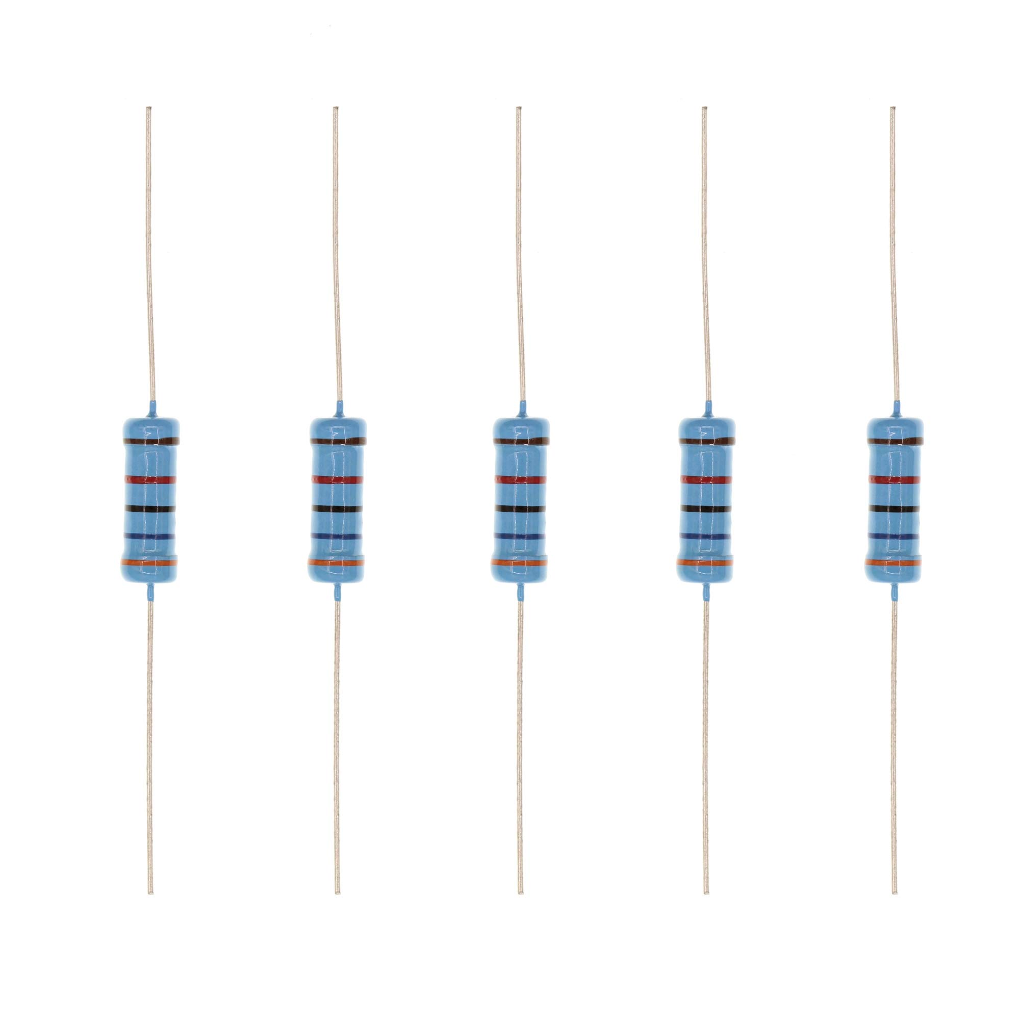 HUABAN 20PCS 3W 3 Watts 36K Ohm 1% Metal Film Resistor