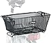 Kettler Bicycle Accessory: Detachable Rear Mounted Metal Wire Bike Basket with Carrying Handle