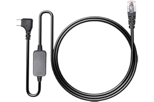 Sousery USB-C to RJ11 Plug Cable,Radar Detector Cable for Uniden R1 R3 R7 Escort MAX360 Beltronics Cobra Passport 9500i Radenso XP etc(4.92FT)