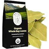 Tribal Trail Organic Bay Leaves Whole | 0.71 oz | USDA Organic &amp; Non-GMO | Ethically Sourced Spices from North India | Recyclable Kraft Bags | Best for Cooking, Seasoning &amp; Infusions