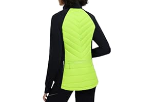 baleaf Women's Cycling Puffer Jacket Winter Warm Lightweight Insulated Hiking Jackets Zip Pockets Running Skiing