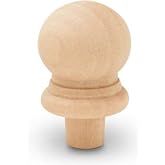 Amazon.com: Pinehurst Crafts Wooden Finials, Wood Finials Work Great as ...