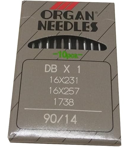 needles 専用 Amazon.com: Organ DB X 1 Industrial Needles 16X257 Size 90/14 (10pk)