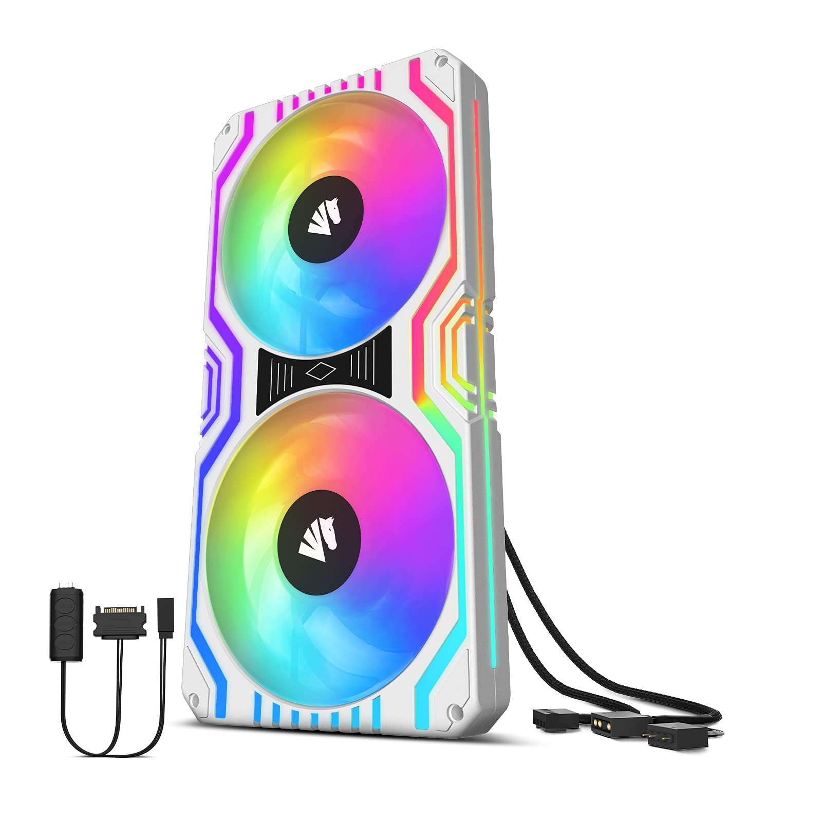 ASIAHORSE Matrix-White 48 Addressable RGB LEDs