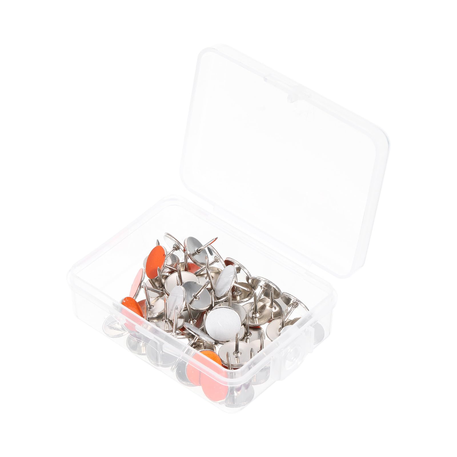 PATIKIL Reflective Tack, 100 Pcs Trail Marking Tacks Metal Hiking Markers Glow Tacks for Hiking, Hunting, Camping, Multicolor