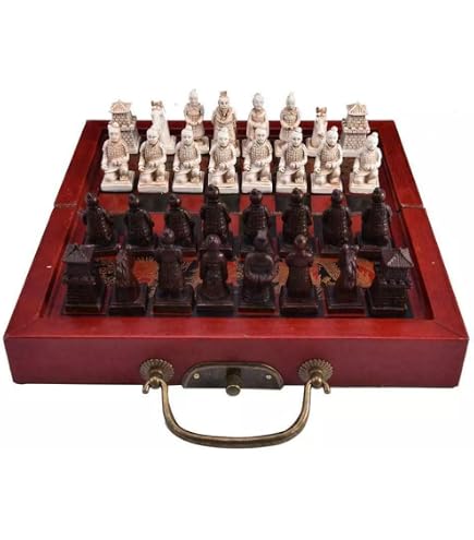 JEU D'ÉCHECS EN Bois Pliant 3 En 1, Planche Fabriquée à La Main Avec 1